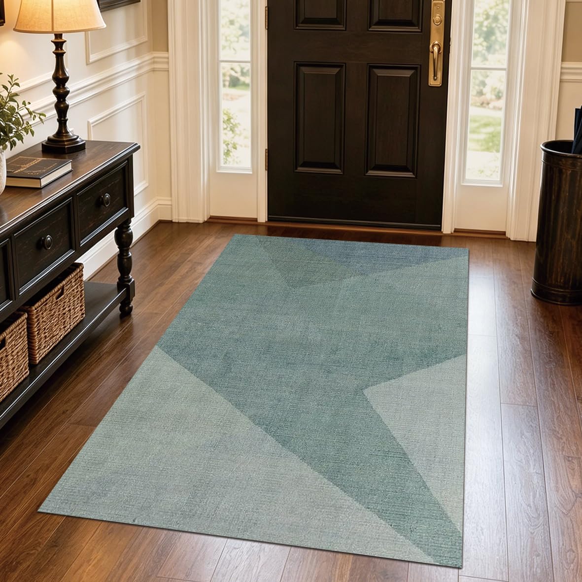 8x10 Rugs for Living Room Washable Green Area Rug Rugs for Bedroom