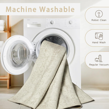 Washable Rugs 5x7 Area Rugs for Living Room,Bedroom,Dining Room Carpet