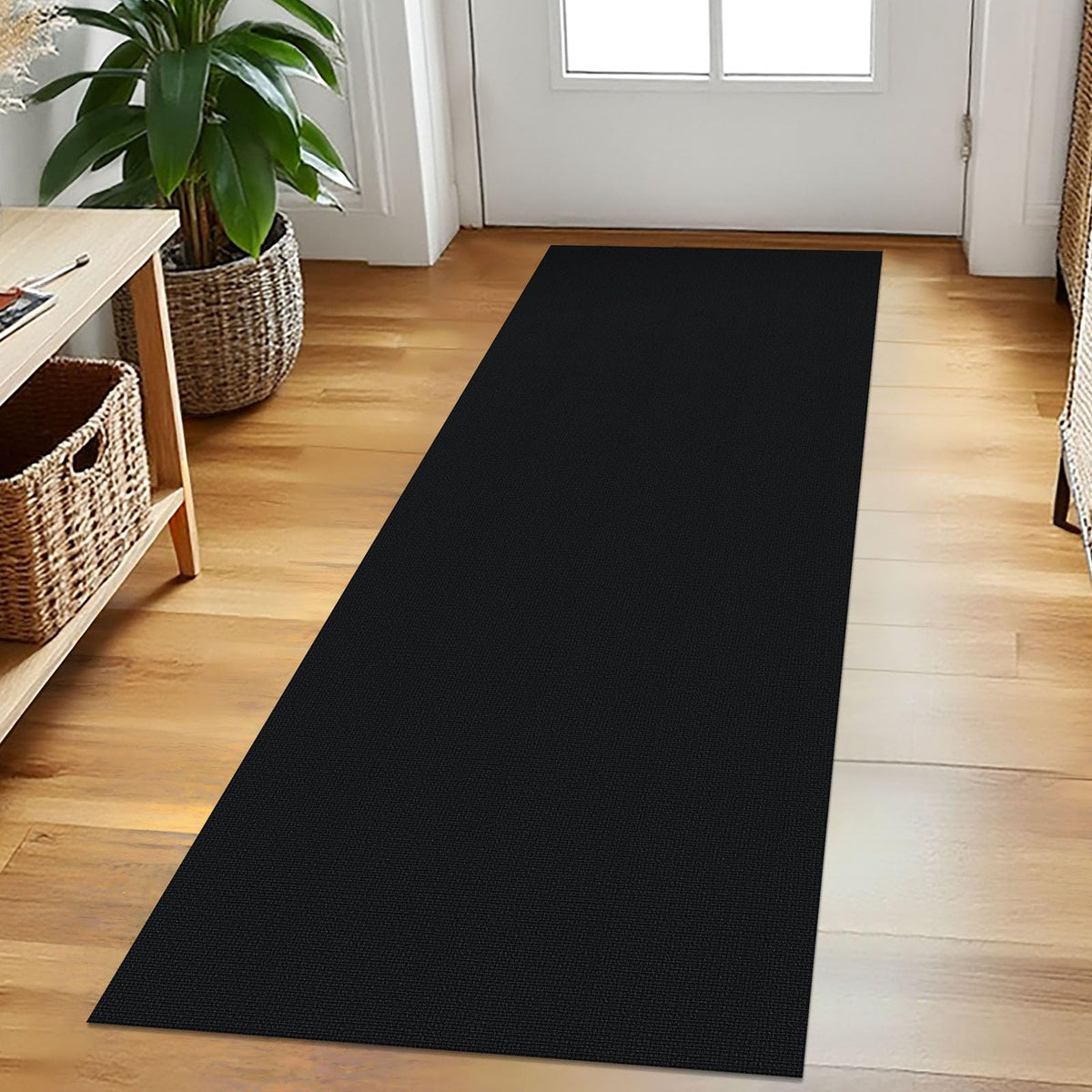 EARTHALL Washable Area Rug, Non Slip Entryway Rug, 4x6 Ft, Sand/Beige