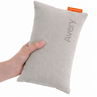 Pipsqueak Travel Pillow - Small, Mini, Tiny - 11 x 7 in, Microfiber