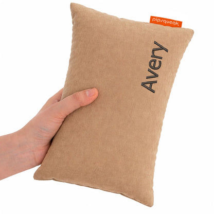 Pipsqueak Travel Pillow - Small, Mini, Tiny - 11 x 7 in, Microfiber