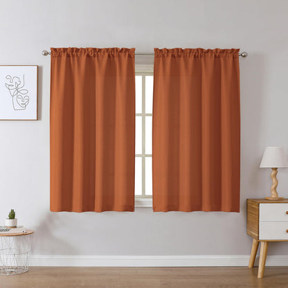 Chyhomenyc White Curtains 84 Inch Length 2 Panels 40Wx84L inches