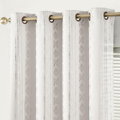 jinchan Boho Blackout Curtains 63 Inch Length Moon Phase Printed Drapes
