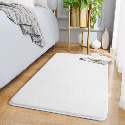 Amearea Modern Area Rugs for Bedroom Living Room, 4x6 Blue Memory Foam Rug