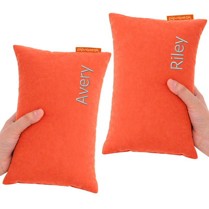 Pipsqueak Travel Pillow - Small, Mini, Tiny - 11 x 7 in, Microfiber