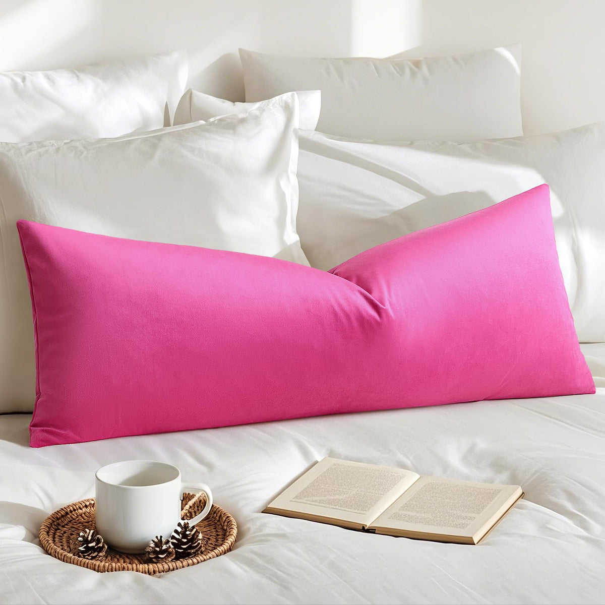Artscope Luxury Velvet Pillow Covers Super Soft Decorative Square Throw Pillow Covers Case Cushion Covers for Sofa Couch Bedroom Car Decor 20x20 Inch Light Blue