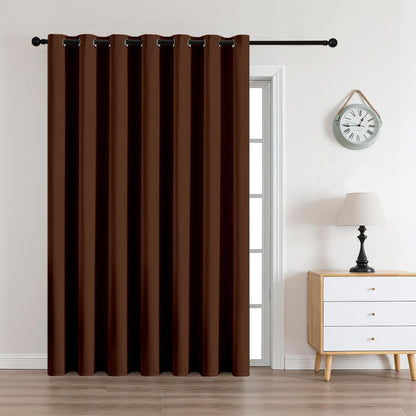 CUCRAF Beige Blackout Curtains 84 inch Length 2 Panels Set, Room Darkening Drapes for Living Room Bedroom, Thermal Insulated Light Blocking Grommet Window Curtain (W52 x L84 Inch)