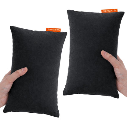 Pipsqueak Travel Pillow - Small, Mini, Tiny - 11 x 7 in, Microfiber