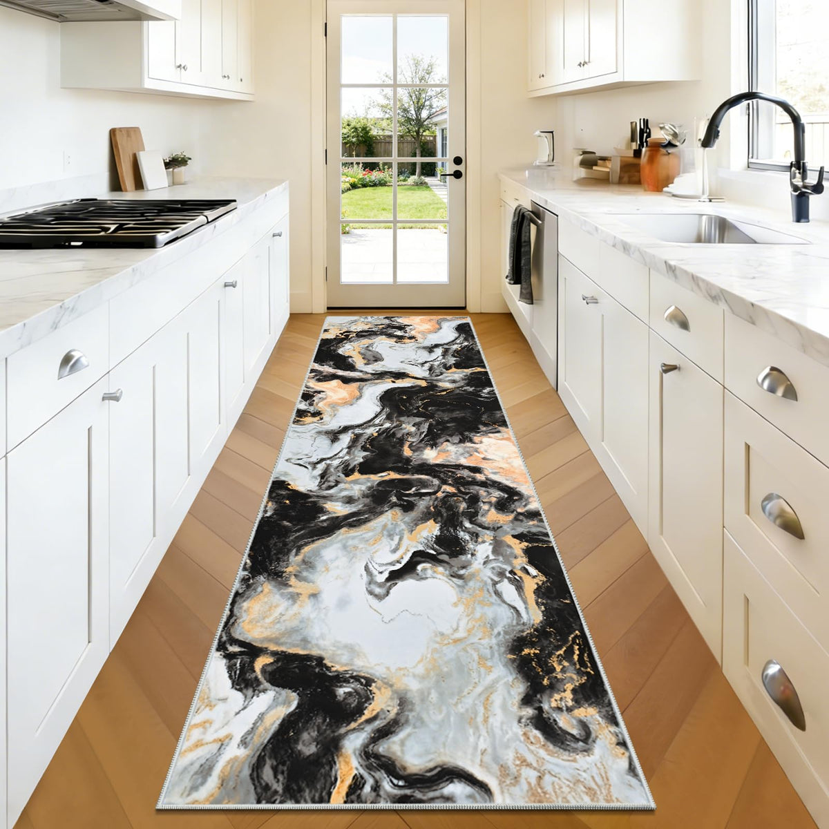 Yinhua 6x9 Area Rugs for Living Room, Washable Large Rugs for Bedroom