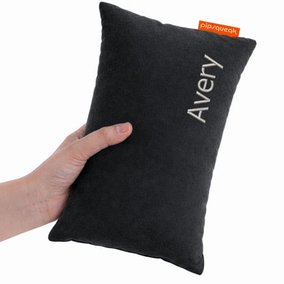 Pipsqueak Travel Pillow - Small, Mini, Tiny - 11 x 7 in, Microfiber