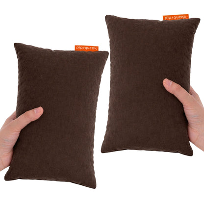 Pipsqueak Travel Pillow - Small, Mini, Tiny - 11 x 7 in, Microfiber