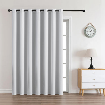 CUCRAF Beige Blackout Curtains 84 inch Length 2 Panels Set, Room Darkening Drapes for Living Room Bedroom, Thermal Insulated Light Blocking Grommet Window Curtain (W52 x L84 Inch)