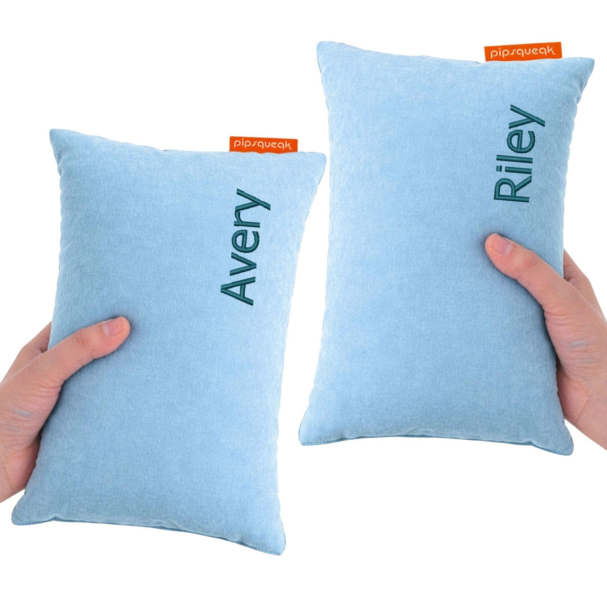 Pipsqueak Travel Pillow - Small, Mini, Tiny - 11 x 7 in, Microfiber