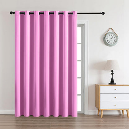 CUCRAF Beige Blackout Curtains 84 inch Length 2 Panels Set, Room Darkening Drapes for Living Room Bedroom, Thermal Insulated Light Blocking Grommet Window Curtain (W52 x L84 Inch)