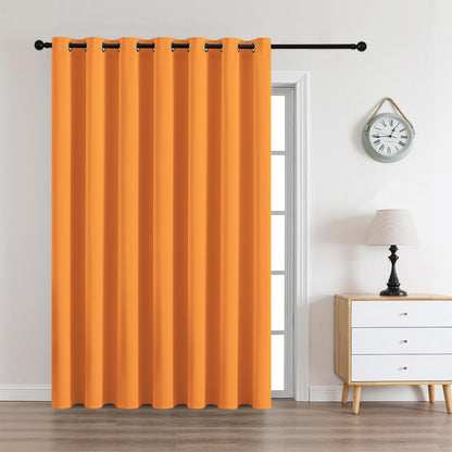 CUCRAF Beige Blackout Curtains 84 inch Length 2 Panels Set, Room Darkening Drapes for Living Room Bedroom, Thermal Insulated Light Blocking Grommet Window Curtain (W52 x L84 Inch)