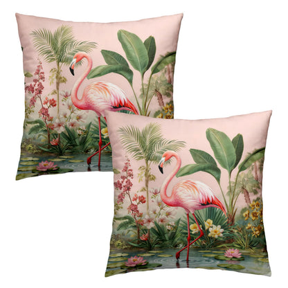 Fall Pillow Covers Autumn Leaf Throw Pillow Covers 18x18 Set of 2 Bohemian Floral Pillow Cases Thanksgiving Berry Pinecones Cushion Cases for Home Farmhouse Sofa Couch Patio