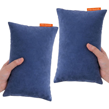 Pipsqueak Travel Pillow - Small, Mini, Tiny - 11 x 7 in, Microfiber