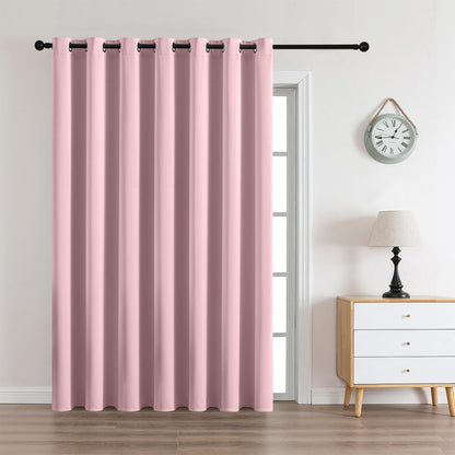 CUCRAF Beige Blackout Curtains 84 inch Length 2 Panels Set, Room Darkening Drapes for Living Room Bedroom, Thermal Insulated Light Blocking Grommet Window Curtain (W52 x L84 Inch)