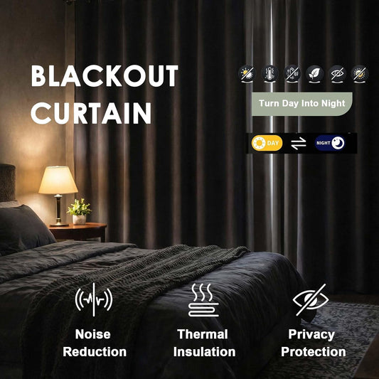 Simplebrand Sage Green Blackout Curtains 84 Inch Length 2 Panels Set for Bedroom/Living Room, Solid Room Darkening Thermal Insulated Grommet Energy Saving Window Treatment Drapes, Each 52" Wide