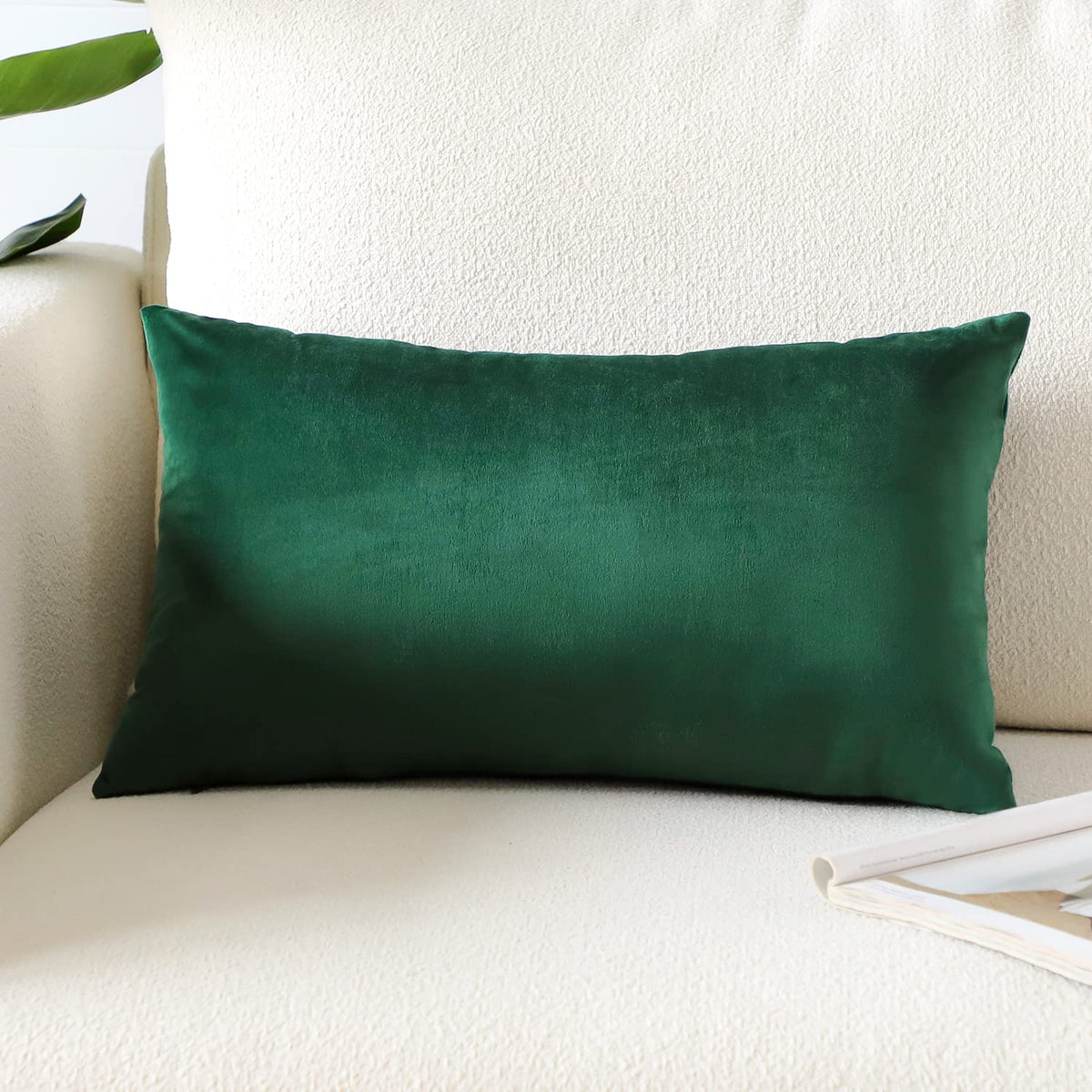 Artscope Luxury Velvet Pillow Covers Super Soft Decorative Square Throw Pillow Covers Case Cushion Covers for Sofa Couch Bedroom Car Decor 20x20 Inch Light Blue