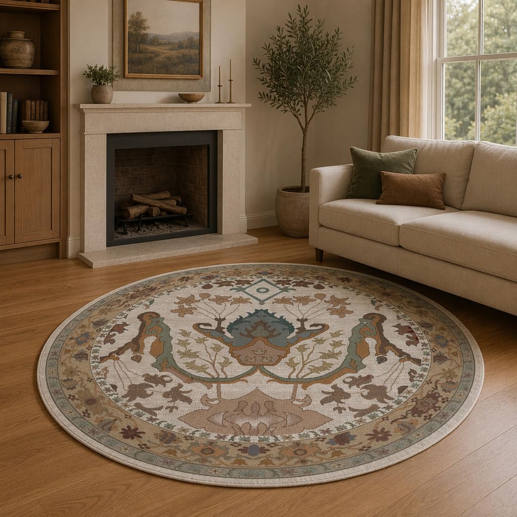 8x10 Rugs for Living Room Washable Green Area Rug Rugs for Bedroom