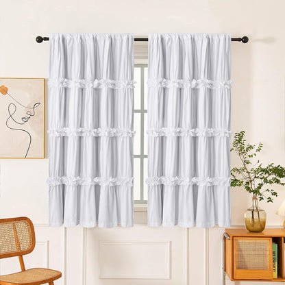 Homechoice Decor Thermal Insulated Window Curtains, 54"W x 84"L x 2 Panels