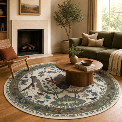 8x10 Rugs for Living Room Washable Green Area Rug Rugs for Bedroom