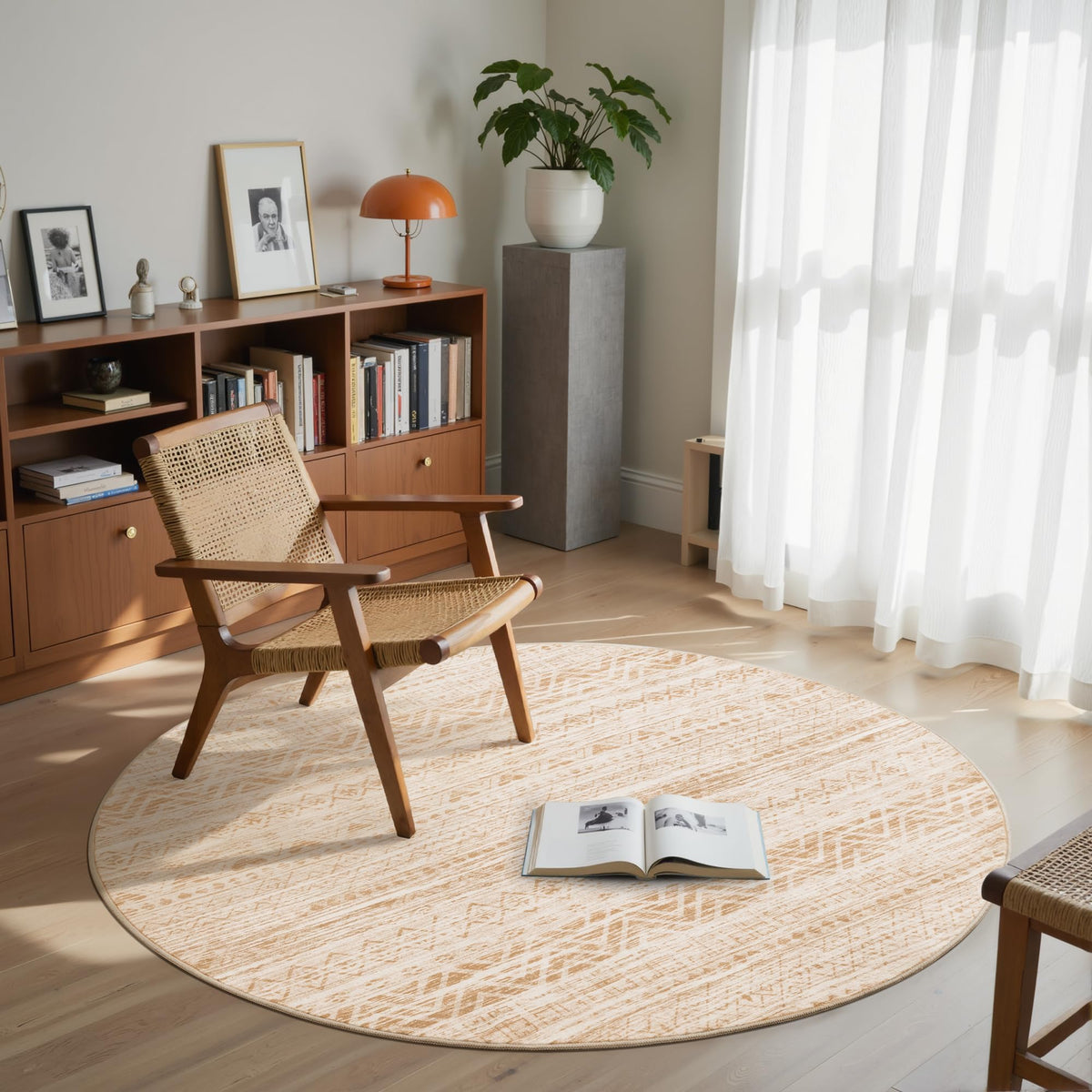 Miukiki 8x10 Area Rug for Living Room, Washable Soft Non Slip Rug Grey
