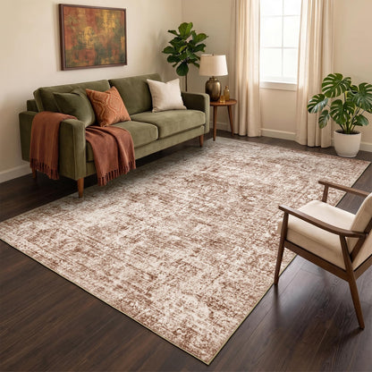 Homemate Washable Rug 8x10 Area Rugs - Vintage Rugs for Living Room