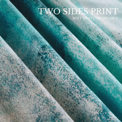 Throw Pillow Covers for Couch, 18x18 Inch, 2 Pack, Turquoise