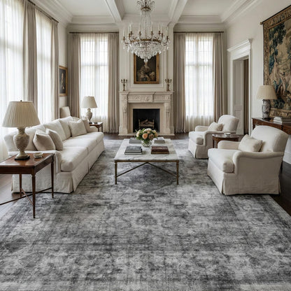 Homemate Washable Rug 8x10 Area Rugs - Vintage Rugs for Living Room