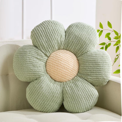 XIAIJIA Flower Pillow, Pink Daisy Throw Pillows, Flower Cushion 15.7 Inch