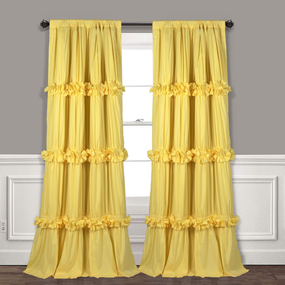 Homechoice Decor Thermal Insulated Window Curtains, 54"W x 84"L x 2 Panels