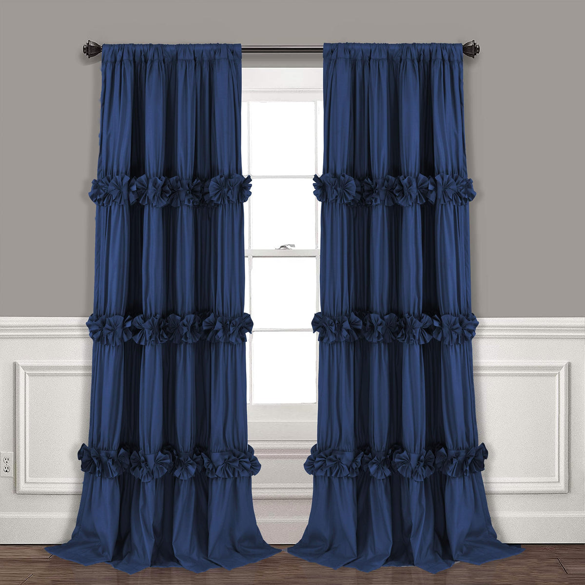 Homechoice Decor Thermal Insulated Window Curtains, 54"W x 84"L x 2 Panels