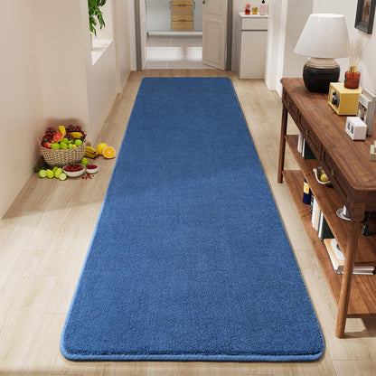 Amearea Modern Area Rugs for Bedroom Living Room, 4x6 Blue Memory Foam Rug