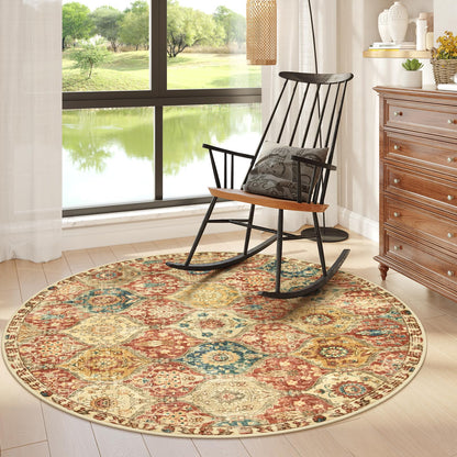 Lahome Moroccan Kitchen Rugs Non Slip Washable, 2x4 Rugs for Entryway