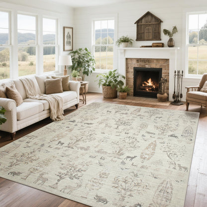Washable Rugs 5x7 Area Rugs for Living Room,Bedroom,Dining Room Carpet