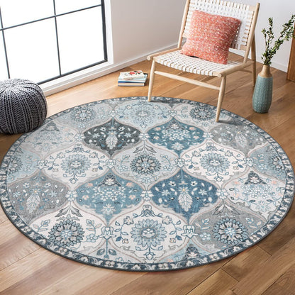 Lahome Moroccan Kitchen Rugs Non Slip Washable, 2x4 Rugs for Entryway