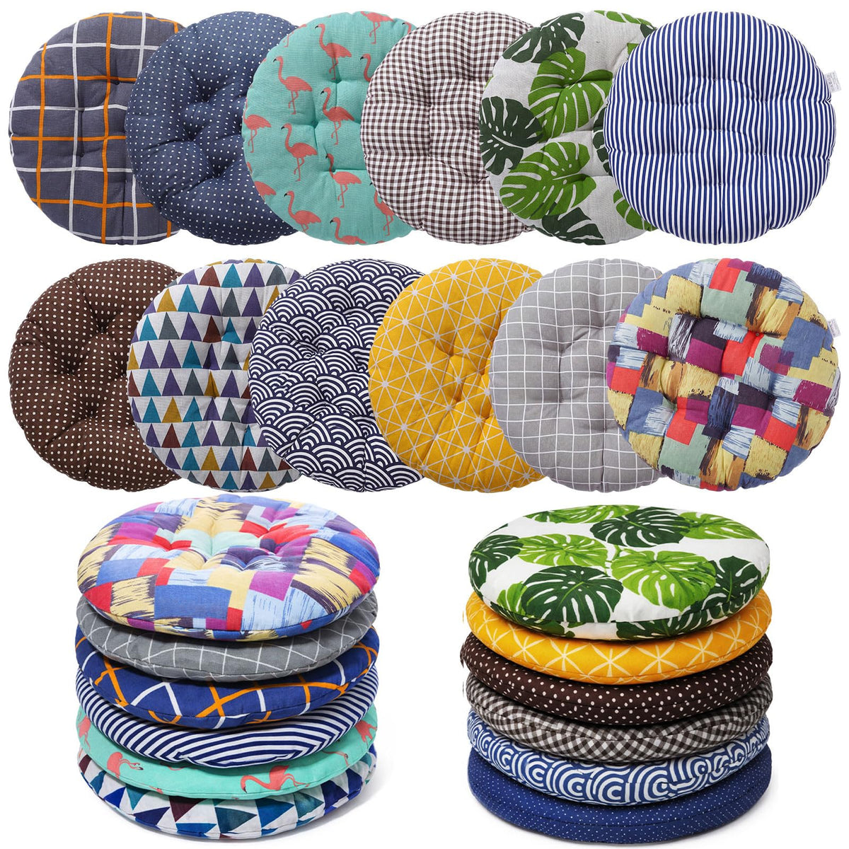 12 Pcs Bulk Floor Pillows Cushion for Kids Classroom,Coffee Color,Square