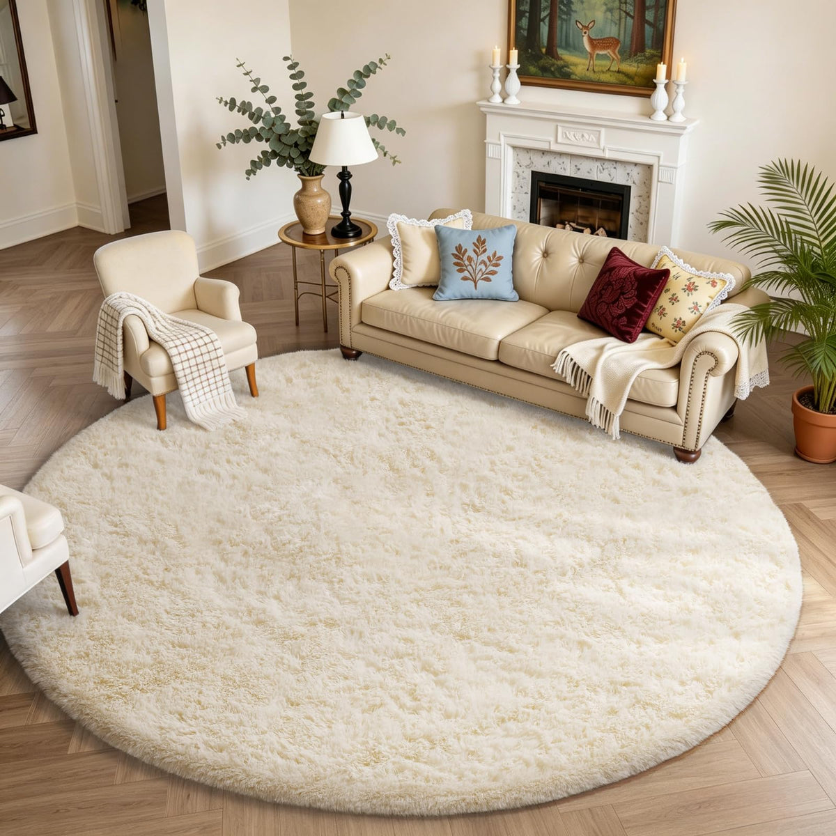 Ophanie Small Rug Upgrade Non Slip Throw Bedside Area Rugs, Fluffy Soft Grey Mini Bedroom Carpet, Affordable Door Entryway Indoor Inside Front Entrance Dog 2x3 Mat, Home Decor Aesthetic, Nursery