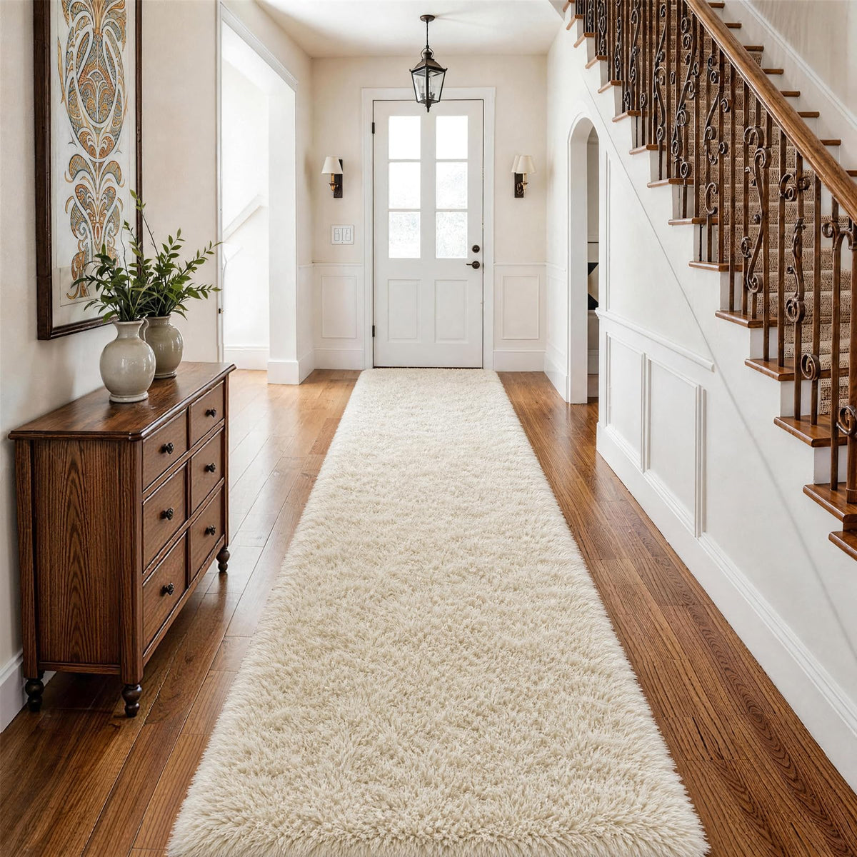 Ophanie Small Rug Upgrade Non Slip Throw Bedside Area Rugs, Fluffy Soft Grey Mini Bedroom Carpet, Affordable Door Entryway Indoor Inside Front Entrance Dog 2x3 Mat, Home Decor Aesthetic, Nursery