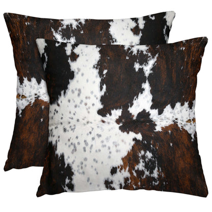 Leopard Print Throw Pillow Covers 18x18 Inches Deep Brown Cheeth Decorative Pillow Case Set of 2 Soft Velvet Pillows Cushion Cover for Couch Bed Sofa Living Room (Deep Brown, 18" L x 18" W)