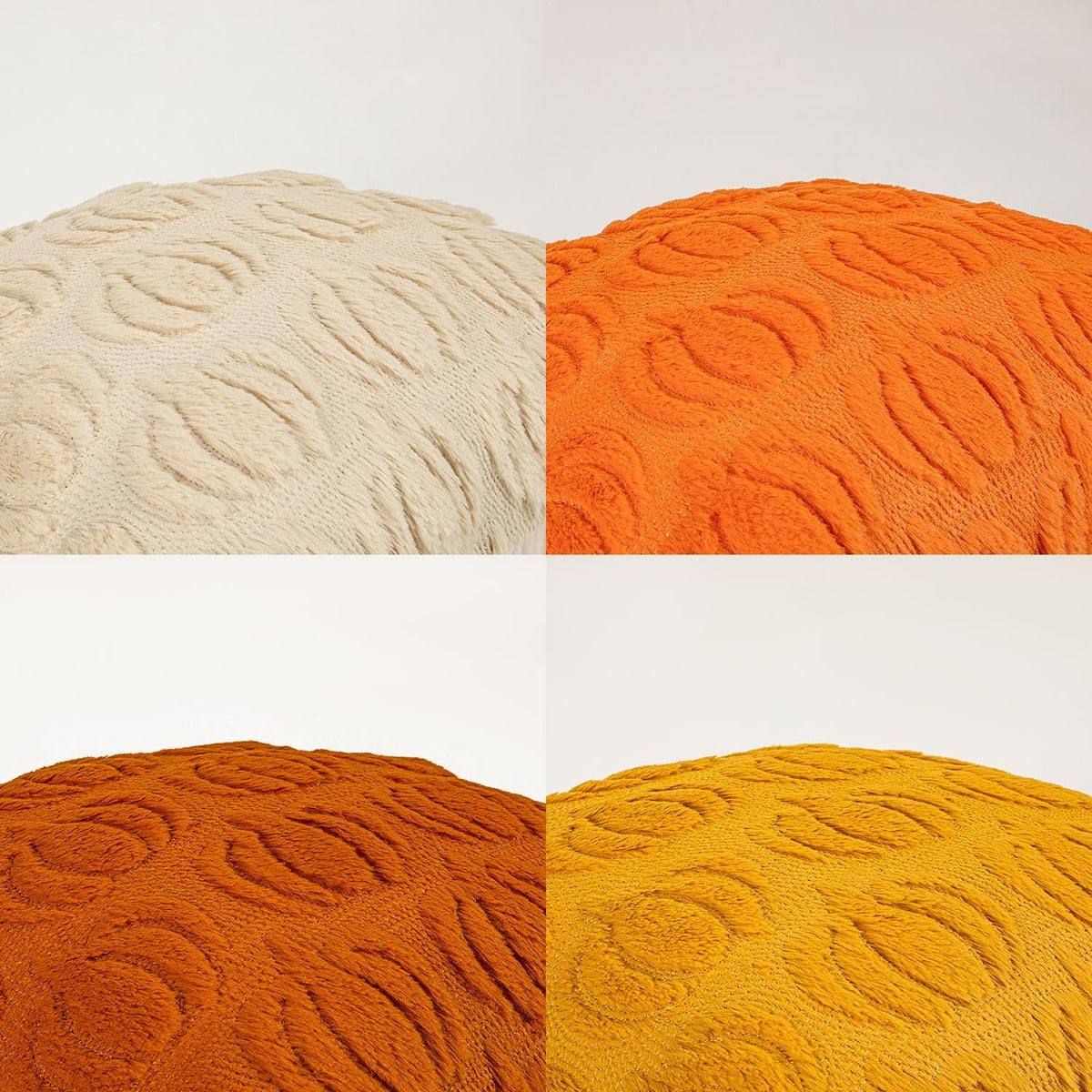 Fall Pumpkin Throw Pillow Covers 18 x 18 Inch Set of 4
