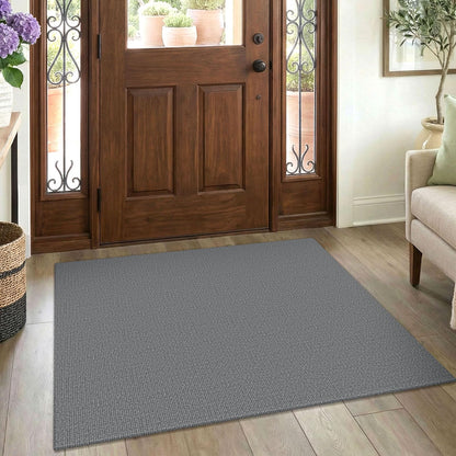 EARTHALL Washable Area Rug, Non Slip Entryway Rug, 4x6 Ft, Sand/Beige