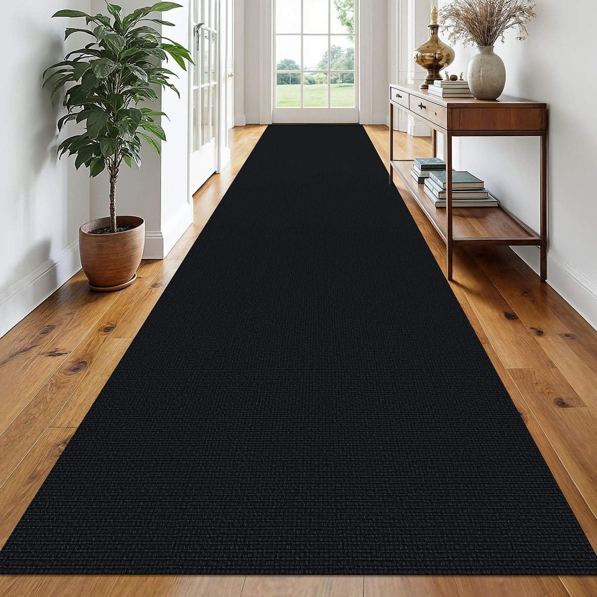 EARTHALL Washable Area Rug, Non Slip Entryway Rug, 4x6 Ft, Sand/Beige