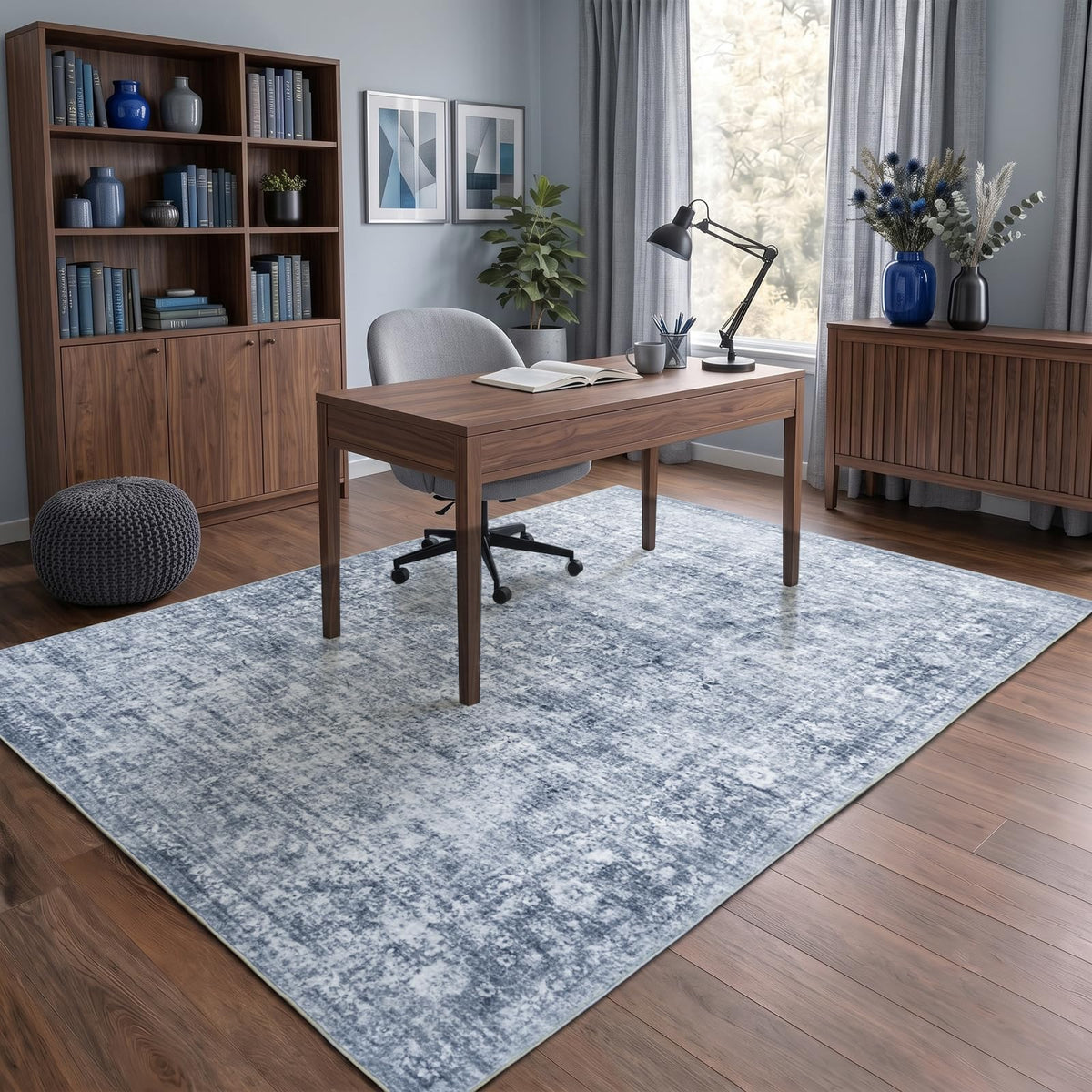 Homemate Washable Rug 8x10 Area Rugs - Vintage Rugs for Living Room