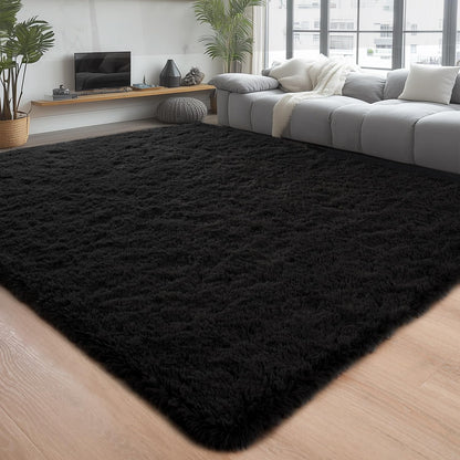 Chicrug Soft Runner Rug for Bedroom Living Room Plush Fluffy Rugs 2x6