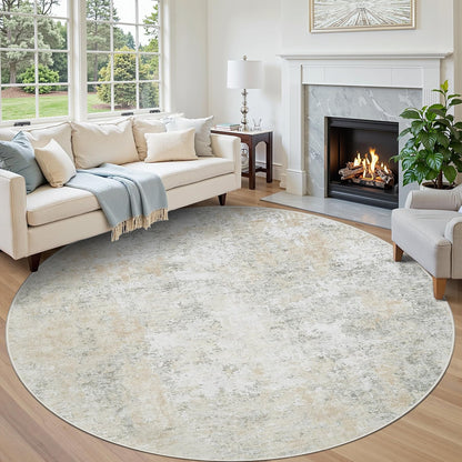 8x10 Area Rugs for Living Room Washable Bedroom Dining Room Blue Grey