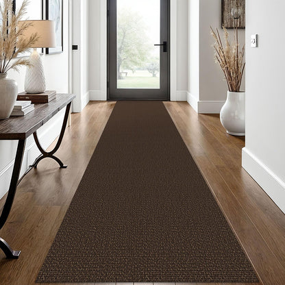 EARTHALL Washable Area Rug, Non Slip Entryway Rug, 4x6 Ft, Sand/Beige