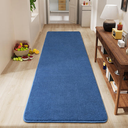 Amearea Modern Area Rugs for Bedroom Living Room, 4x6 Blue Memory Foam Rug